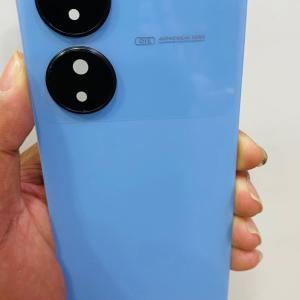 SPAREWARE® Back Door Panel Body Back Panel For Vivo Y100 -Blue (CAMERA GLASS LENS OR WITH ALL LOGO)