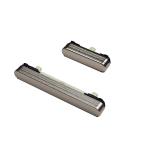 SPAREWARE® Out key Body Side Power Volume Button For Samsung Galaxy S25 FE  -Silver