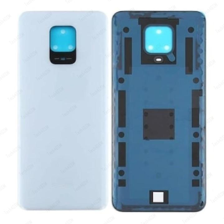 SPAREWARE® Back Panel Body Cover For Mi Redmi Note 9 Pro Max-White (ORIGINAL WITH LOGO OR GASKET)