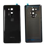SPAREWARE® Battery Cover Back Door Panel Body For Oneplus 8 Pro -Black  (WITH CAMERA LENS)
