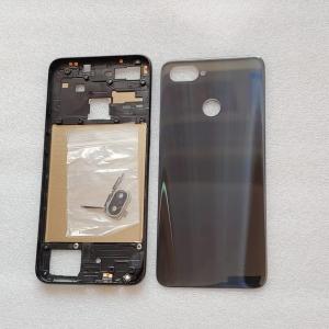 SPAREWARE® Back Panel Back Door Panel Body Cover For Realme 2 Pro -Black (MIDDLE RING BACK PANEL WITH ALL LOGO)