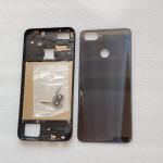 SPAREWARE® Back Panel Back Door Panel Body Cover For Realme 2 Pro -Black (MIDDLE RING BACK PANEL WITH ALL LOGO)