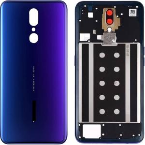 SPAREWARE® Back Panel Back Door Panel Body Cover For Oppo F11 -Blue (MIDDLE RING BACK PANEL BUTTON OR LENS WITH LOGO)