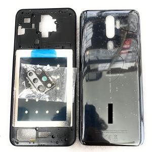 SPAREWARE® Back Panel Back Door Panel Body Cover For Oppo A9 2020 -Black (MIDDLE RING BACK SIDE BUTTON CAMERA LENS OR LOGO)