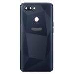 SPAREWARE® Back Panel Back Door Panel Body Cover For Oppo A12 -Black(WITH ALL LOGO)