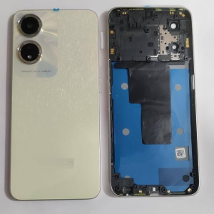 SPAREWARE® Back Panel Back Door Panel Body Cover For Oppo A59 5G -Gold(MIDDLE RING BACK SIDE BUTTON CAMERA LENS OR LOGO)