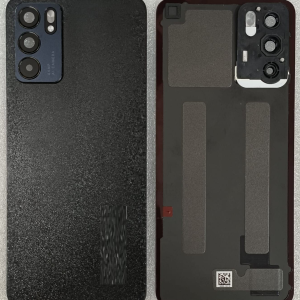 SPAREWARE® Back Panel Back Glass Body Panel For Oppo Reno 6 -Black(100% ORIGINAL)