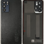 SPAREWARE® Back Panel Back Glass Body Panel For Oppo Reno 6 -Black(100% ORIGINAL)
