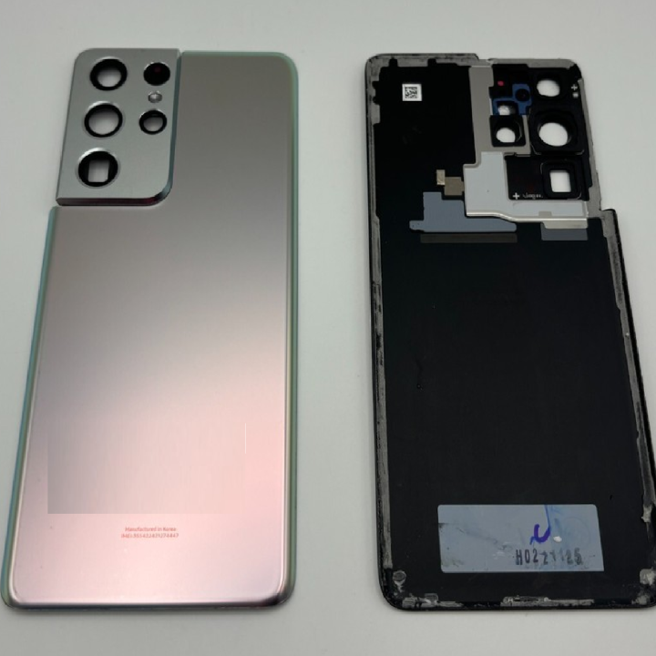 SPAREWARE® Back Panel For Samsung Galaxy S21 Ultra -Silver (100% ORIGNAL)