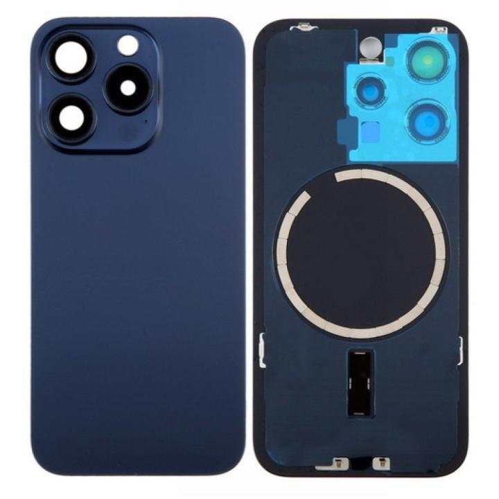 SPAREWARE®  Battery Cover Back Door Panel Body For iPhone 15 Pro -Blue