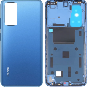 SPAREWARE® Back Panel Body Cover For Mi Redmi Note 11 4G -Blue (MIDLE RING + BACK PANEL)