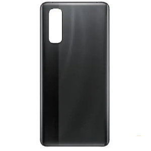 SPAREWARE® Back Panel Back Door Panel Body Cover For Oppo Find X2 -Black (WITH ALL LOGO)