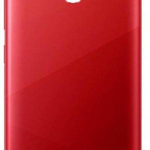 SPAREWARE® Back Panel Back Door Panel Body Cover For Realme C12 -Red (WITH ALL LOGO)