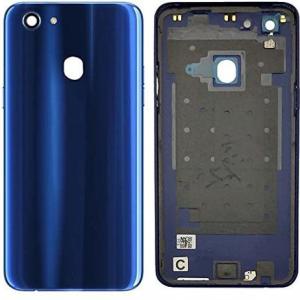 SPAREWARE® Back Panel Back Door Panel Body Cover For Oppo F5 -Blue (WITH LOGO & BUTTON)