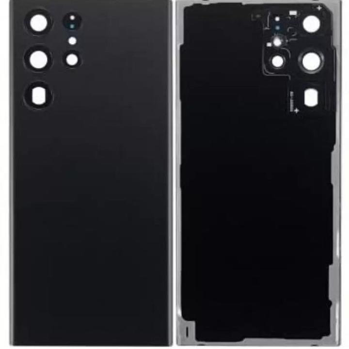 SPAREWARE® Back Panel For Samsung Galaxy S22 Ultra -Black (100% ORIGNAL)