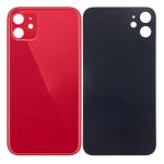 SPAREWARE® Replacement Back panel Back Glass Body Panel For iPhone 11 -Red (WITH ALL LOGO)
