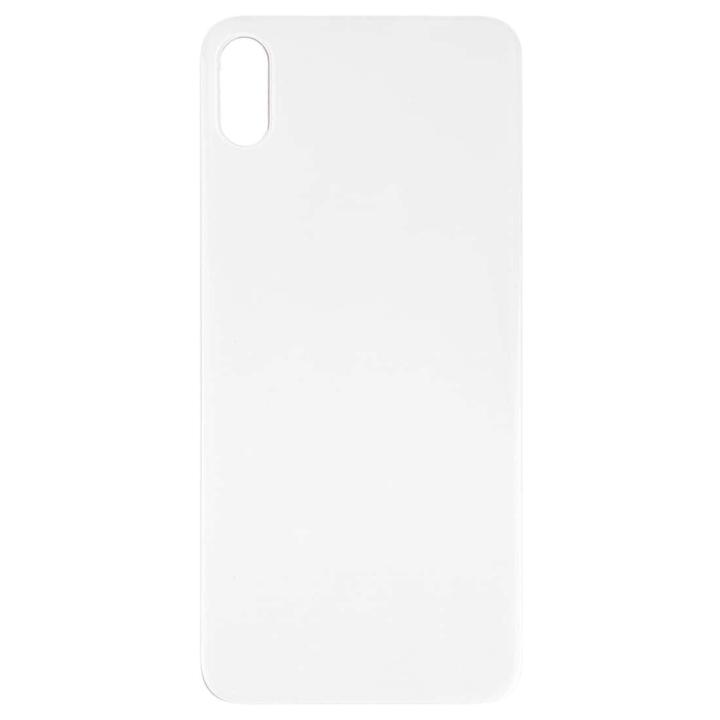 SPAREWARE® Replacement Back panel Back Glass Body Panel For iPhone XS -White (WITH ALL LOGO)