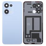 SPAREWARE® Back Panel Back Door Panel Body Cover For Oppo Reno 13 -Blue (ORIGINAL WITH CAMERA LENS HEAT GASKET ALL LOGO)