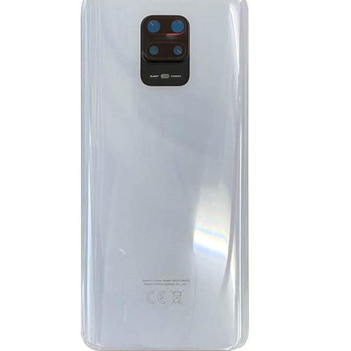 SPAREWARE® Back Panel Body Cover For Mi Redmi Note 9 &Note 9 Pro Max -White ( WITH LOGO OR CAMERA LENS)
