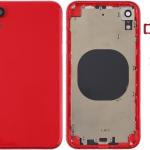 SPAREWARE®  Battery Cover Back Door Panel Body For iPhone XR -Red (COMPLETE BODY PANEL)