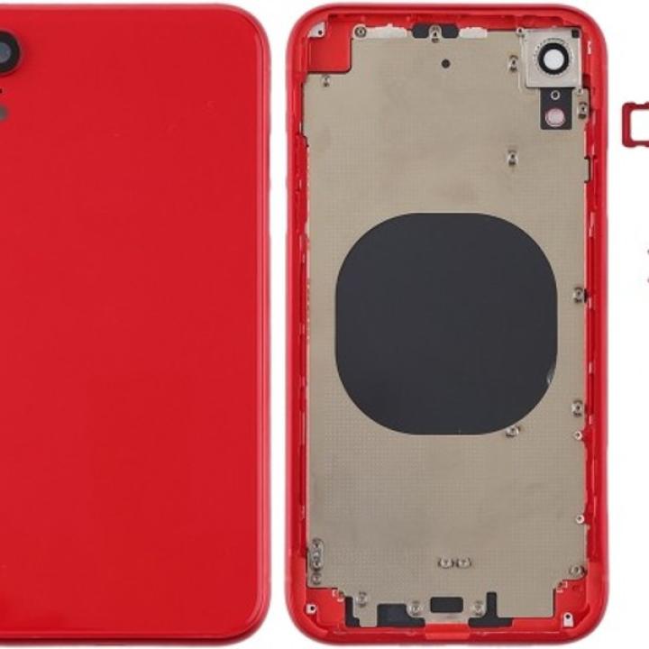 SPAREWARE®  Battery Cover Back Door Panel Body For iPhone XR -Red (COMPLETE BODY PANEL)