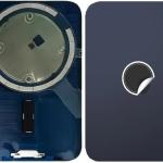 SPAREWARE® Replacement Back panel Back Glass Body Panel For iPhone 17 Pro Max -Blue (WITH MAGSAFE MAGNET & ALL LOGO)