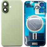 SPAREWARE® Replacement Back panel Back Glass Body Panel For iPhone 17 -Green (WITH MAGSAFE MAGNET & ALL LOGO)