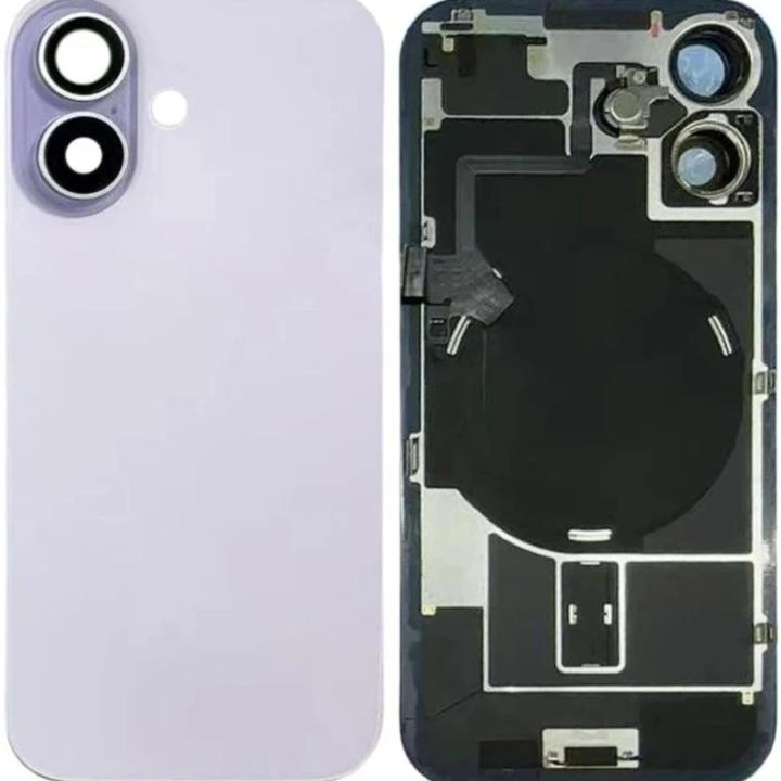 SPAREWARE® Replacement Back panel Back Glass Body Panel For iPhone 17 -Purple (WITH MAGSAFE MAGNET & ALL LOGO)