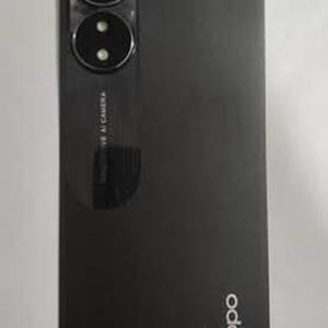 SPAREWARE® Back Panel Back Door Panel Body Cover For Oppo A58 4G -Black(ORIGINAL WITH CAMERA LENS & LOGO)