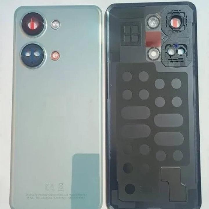 SPAREWARE® Battery Cover Back Door Panel For Oneplus Nord 3 -Silver (WITH CAMERA GLASS)