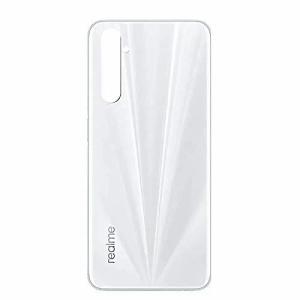 SPAREWARE® Back Panel Back Door Panel Body Cover For Realme 6i -White (WITH ALL LOGO)