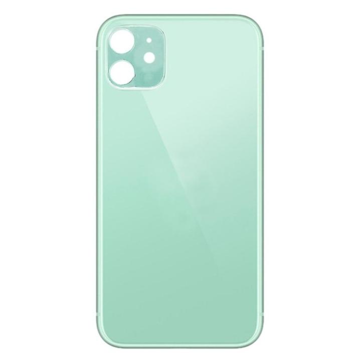 SPAREWARE® Replacement Back panel Back Glass Body Panel For iPhone 11 -Green (WITH ALL LOGO)