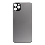 SPAREWARE® Replacement Back panel Back Glass Body Panel For iPhone 11 Pro Max -Grey (WITH ALL LOGO)