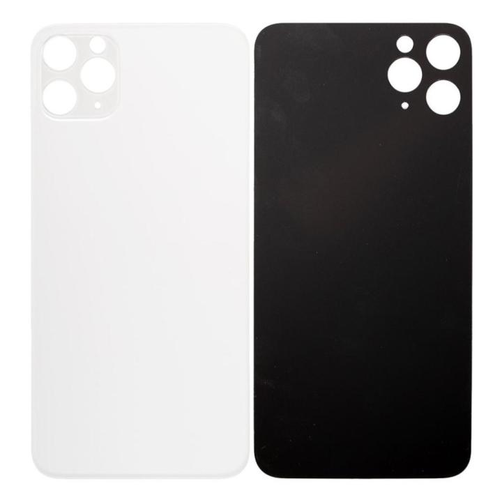 SPAREWARE® Replacement Back panel Back Glass Body Panel For iPhone 11 Pro -White (WITH ALL LOGO)