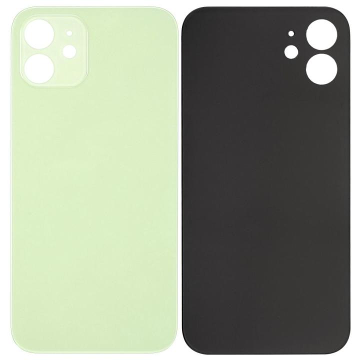 SPAREWARE® Replacement Back panel Back Glass Body Panel For iPhone 12 Mini -Green (WITH ALL LOGO)