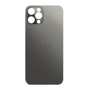 SPAREWARE® Replacement Back panel Back Glass Body Panel For iPhone 12 Pro -Black (WITH ALL LOGO)
