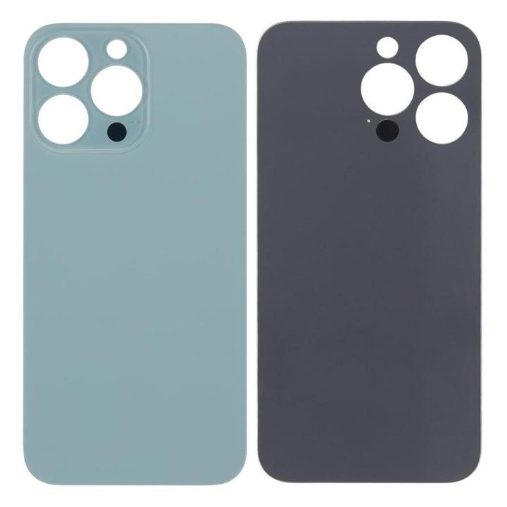 SPAREWARE® Replacement Back panel Back Glass Body Panel For iPhone 13 Pro -Blue (WITH ALL LOGO)