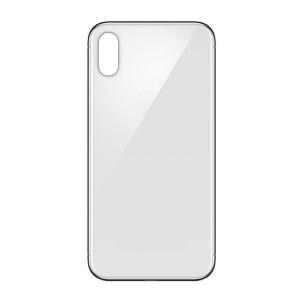 SPAREWARE® Replacement Back panel Back Glass Body Panel For iPhone X -White (WITH ALL LOGO)