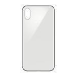 SPAREWARE® Replacement Back panel Back Glass Body Panel For iPhone X -White (WITH ALL LOGO)