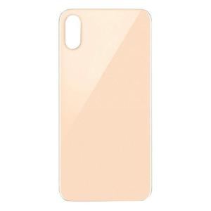 SPAREWARE® Replacement Back panel Back Glass Body Panel For iPhone XS Max -Gold (WITH ALL LOGO)