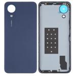 SPAREWARE® Back Panel Back Door Panel Body Cover For Oppo A17k -Black (WITH ALL LOGO)