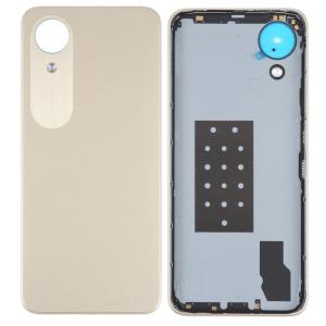 SPAREWARE® Back Panel Back Door Panel Body Cover For Oppo A17k -Gold (WITH ALL LOGO)