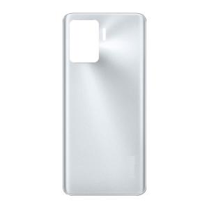SPAREWARE® Back Panel Back Door Panel Body Cover For Oppo F19 Pro -Silver (WITH LOGO)