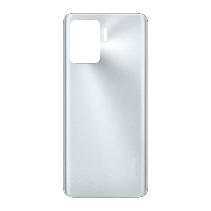 SPAREWARE® Back Panel Back Door Panel Body Cover For Oppo F19 Pro -Silver (WITH LOGO)