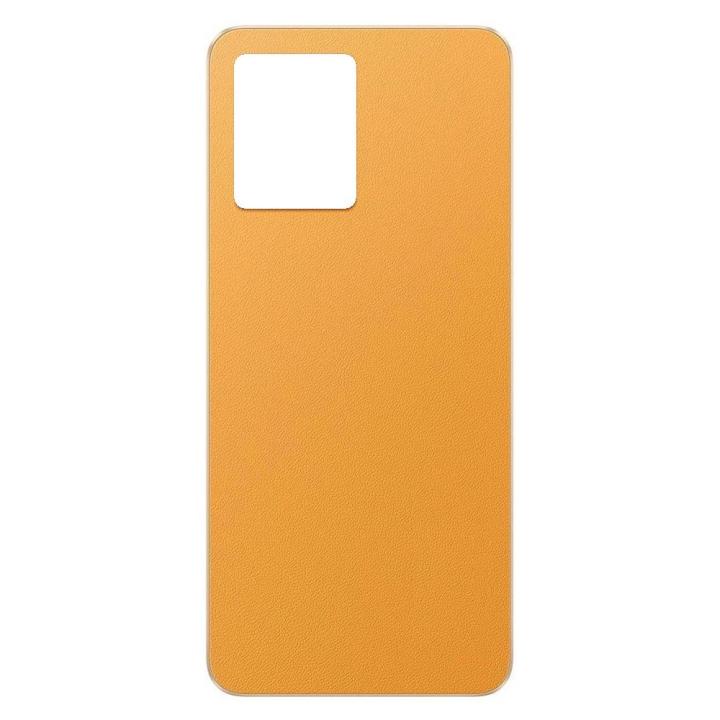 SPAREWARE® Back Panel Back Door Panel Body Cover For Oppo F21 Pro 4G -Orange (WITH ALL LOGO)
