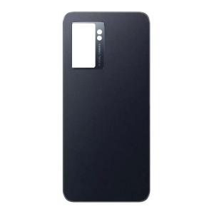 SPAREWARE® Back Panel Back Door Panel Body Cover For Oppo K10 5G -Black (WITH ALL LOGO)