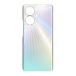 SPAREWARE® Back Panel Back Door Panel Body Cover For Realme 10 Pro Plus -Silver (WITH ALL LOGO)