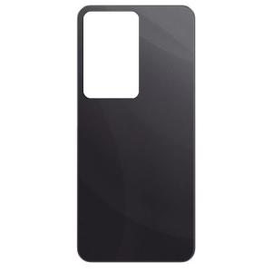 SPAREWARE® Back Panel Back Door Panel Body Cover For Realme 14X 5G -Black (WITH ALL LOGO)