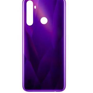 SPAREWARE® Back Panel Back Door Panel Body Cover For Realme 5S -Purple (WITH ALL LOGO)