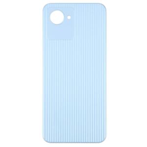 SPAREWARE® Back Panel Back Door Panel Body Cover For Realme C30 -Blue (WITH ALL LOGO)